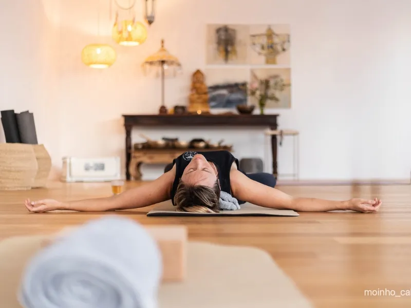Yoga Retreat Mai mit Sim Yoga Moinho Calmo