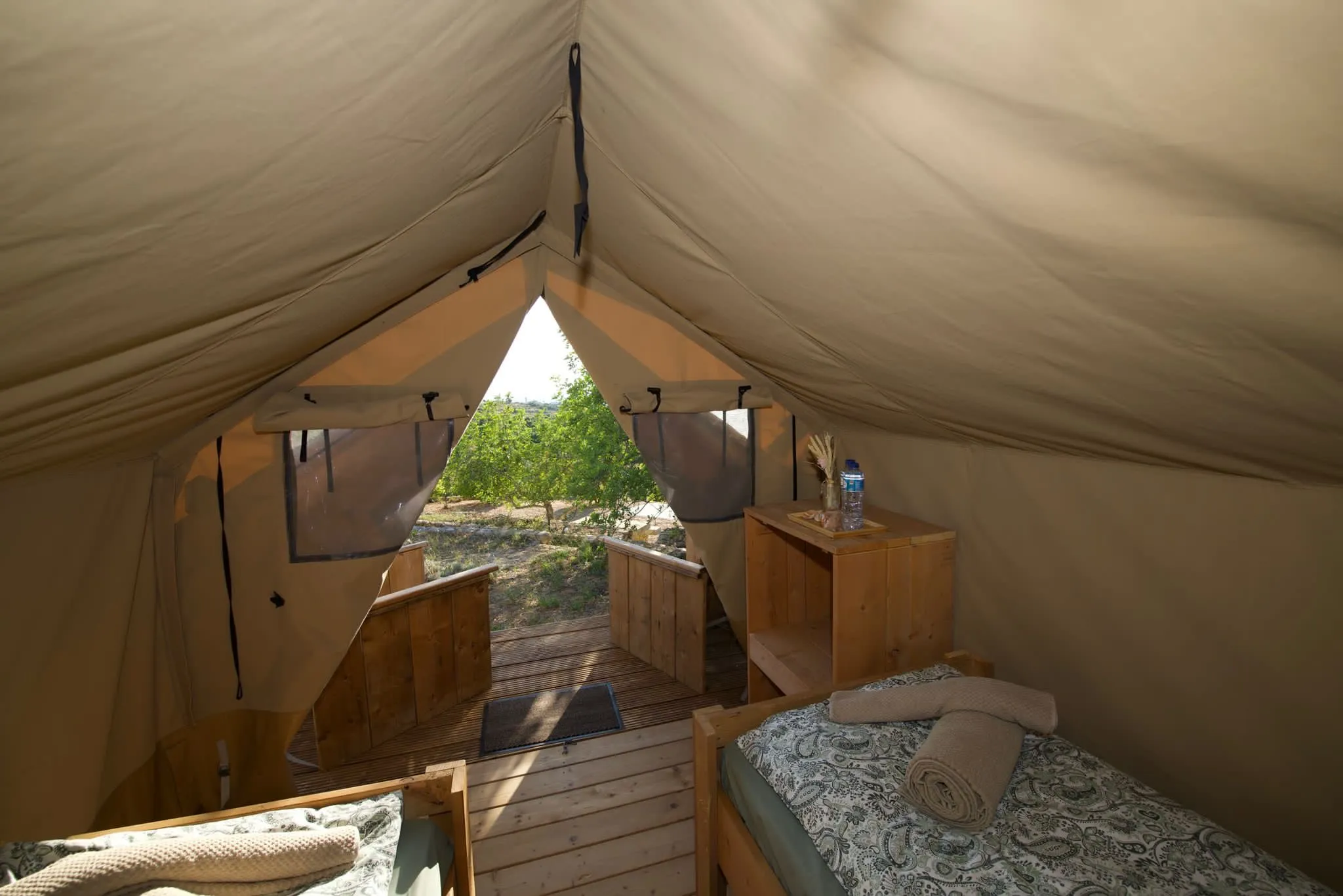 Yoga Retreat an der Algarve - Sim Yoga - Casa Lusitana - Schlafen im Zelt